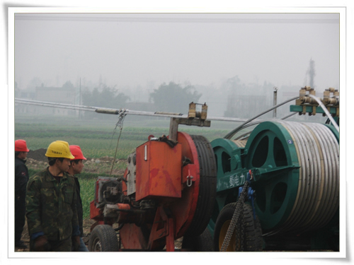 公司新购张牵装备投入使用