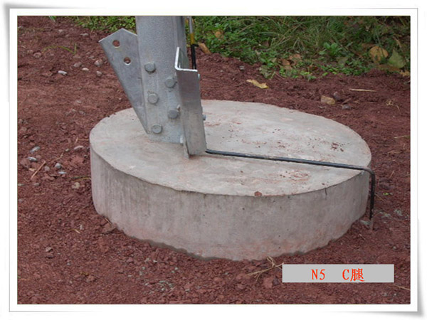 220kV黄白双回线基础工程质量中心监视检查评优