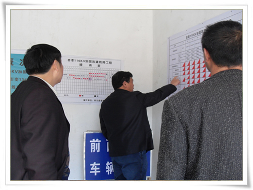 贵州杏山变至白秧牵引变110KV线路加固刷新工程完工