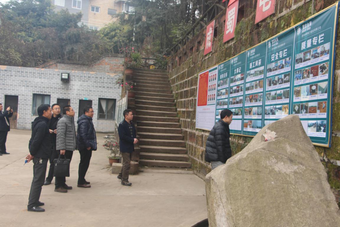 浙江送变电工程公司向导、专家莅临我 施工项目部旅行考察