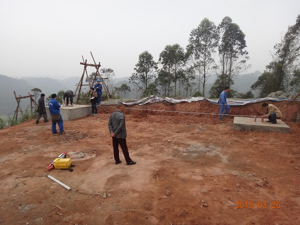 500kV天坡一线迁改工程基础顺遂通过中心验收