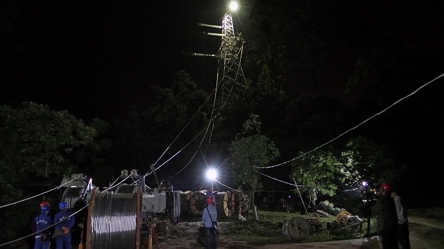 500kV天坡一线迁改工程顺遂通过完工验收