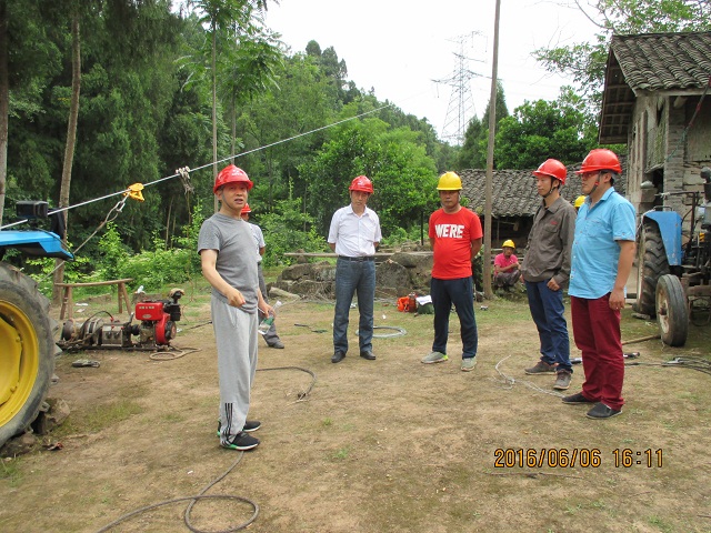 陈云总司理到南谭Ⅱ线OPGW刷新工程举行清静检查