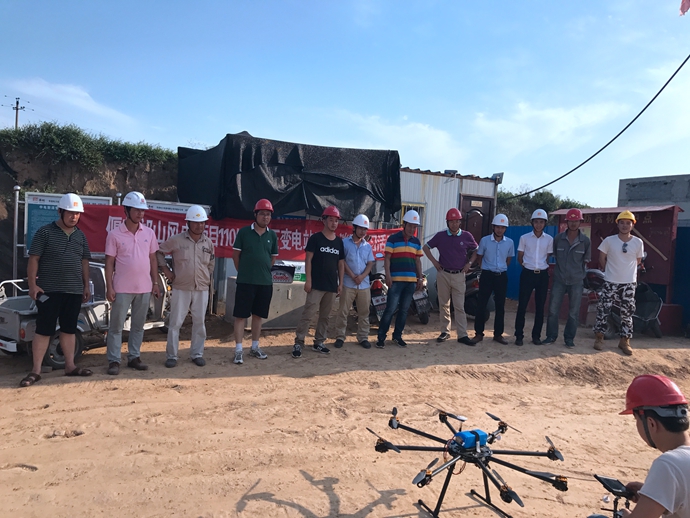 华润电力控股有限公司中西大区副总司理李曙光至奇发28电力河南偃师项目园地检查指导事情