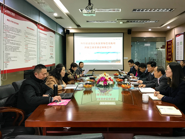 奇发28电力集团顺遂通过三个系统换证审核