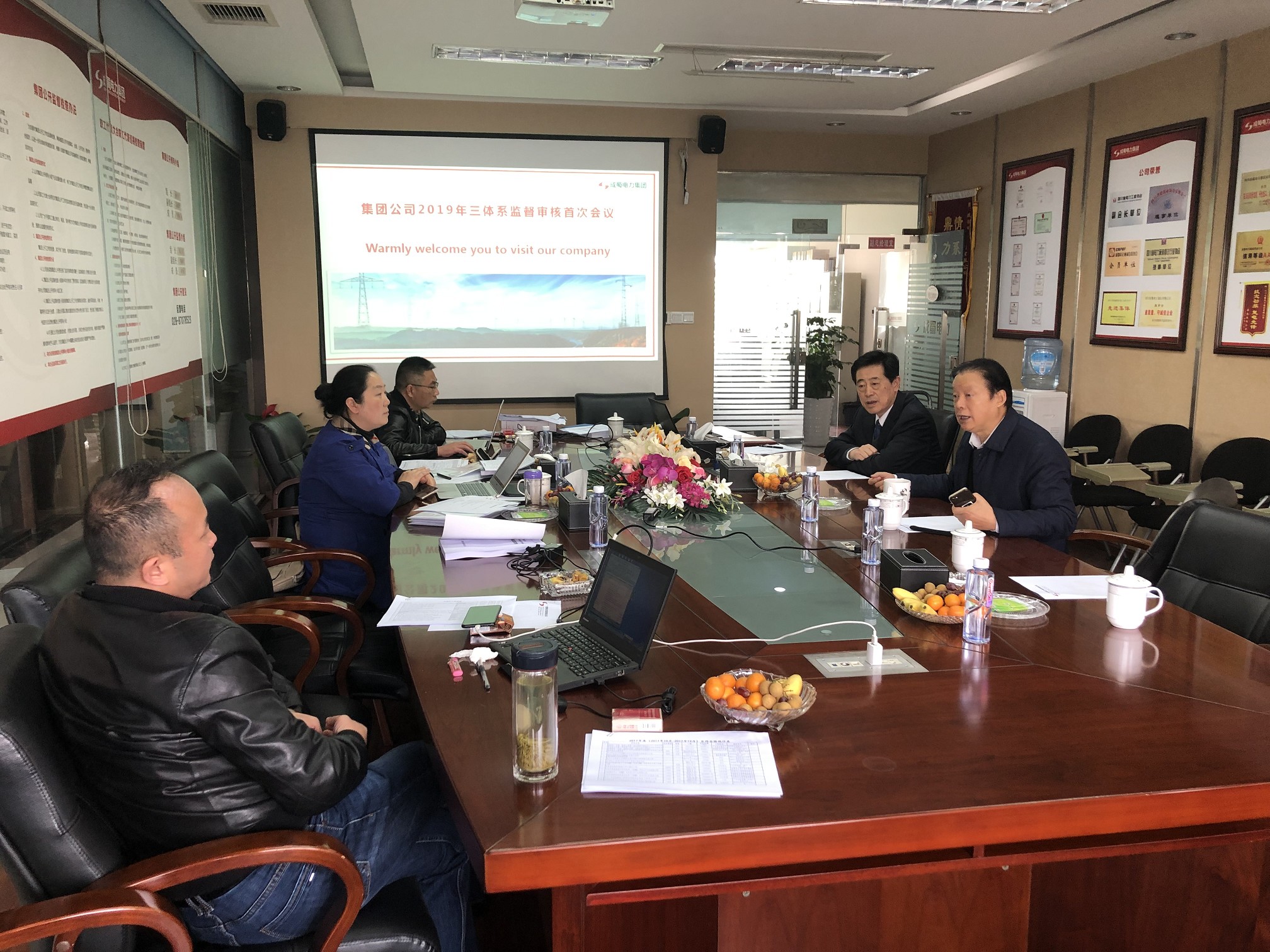 集团公司顺遂通过2019年度三系统监视审核