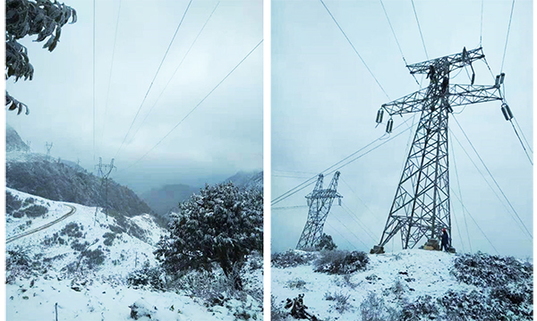 110kV雷坝一二线导线替换治理工程圆满完工恢复运行