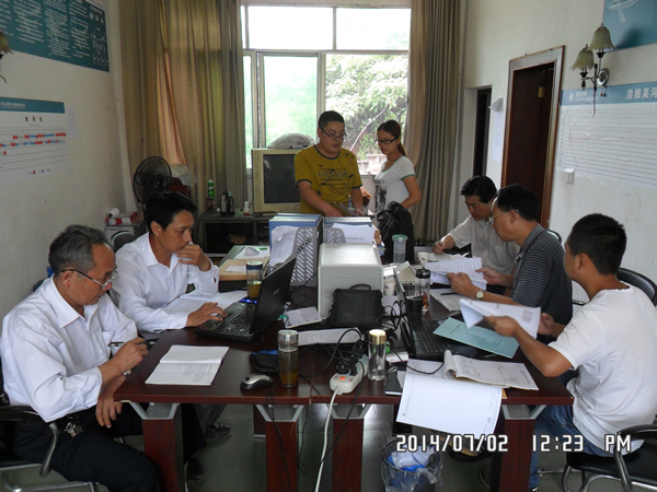 公司组织对吴三线、石眉线举行清静质量大检查