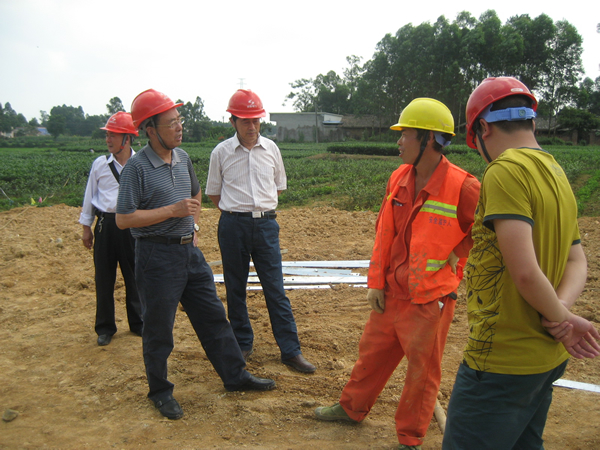 公司组织对吴三线、石眉线举行清静质量大检查