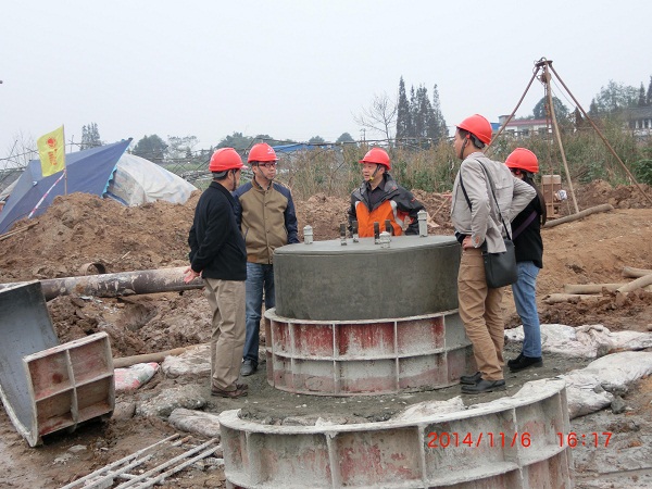 陈云总司理一行到石眉线检查指导事情