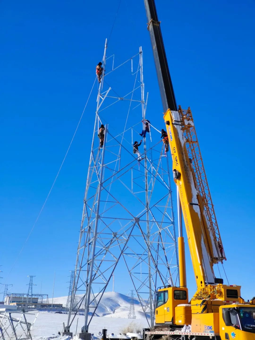 酣战风雪，，，，，坚守如一——正镶白旗225MW风电项目建设纪实