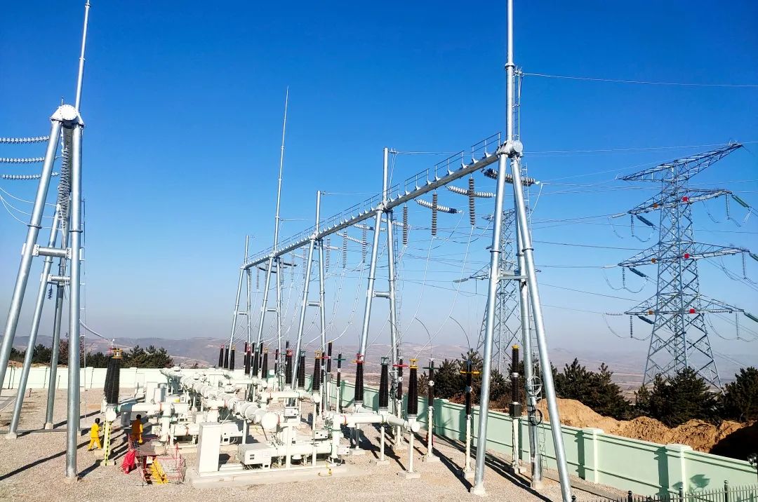 喜报连连！五寨韩家楼50MW风电场220kV送出工程送电一次乐成