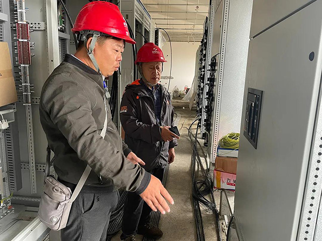 集团向导深入天门市净潭项目现场调研指导事情