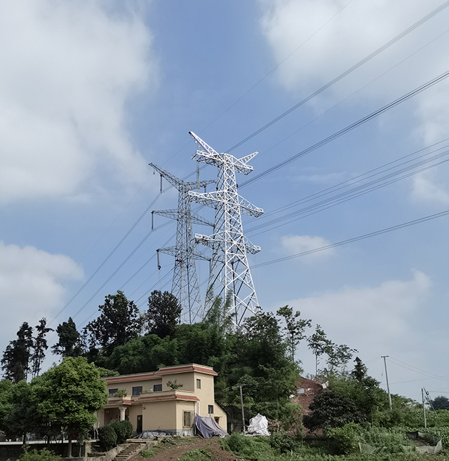 渝昆铁路500kV洪泸一、二线150＃-154＃迁改工程顺遂完成