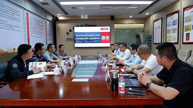 西昌卫星发射中心向导莅临奇发28电力集团旅行交流