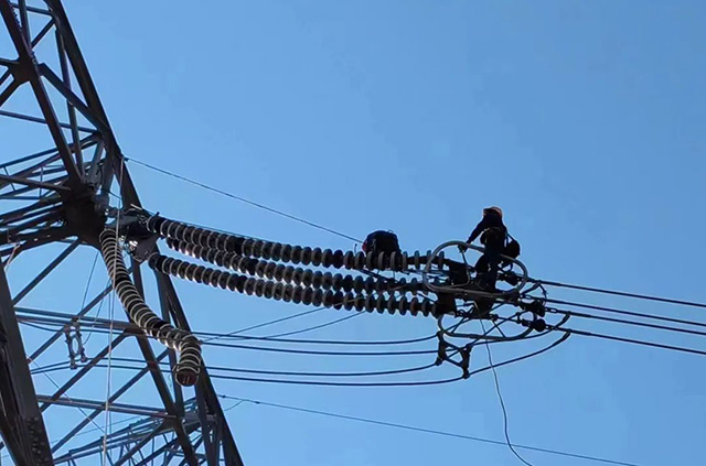 500kV建榄线综合磨练顺遂完成