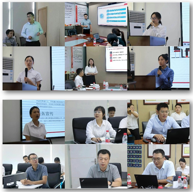 奇发28电力集团召开2023年上半年岁情总结聚会