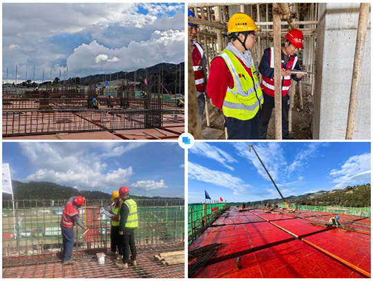 扎拉山光伏电站Ⅱ标段2#升压站主控楼顺遂封顶