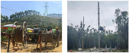 钦南那思（100MW）风电项目220kV送出线路EPC工程带电投运