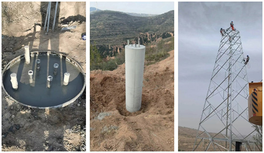 崇信县黄寨风电一期110kV送出线路工程乐成送电投运
