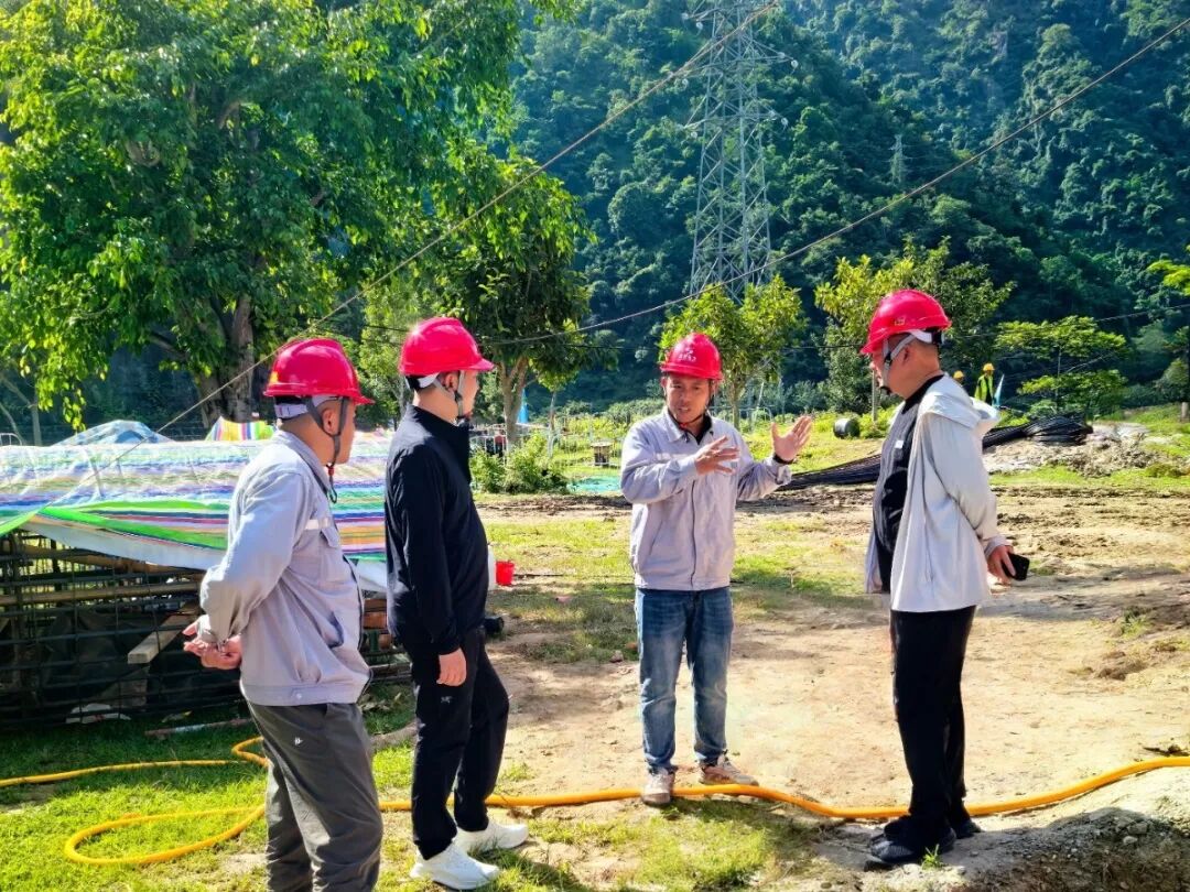 集团向导赴多地巡检在建项目 全力推进项目建设进度