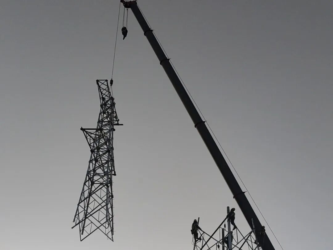 集团承建的桥西区100MW光伏复合项目110kV送出线路EPC工程乐成并网