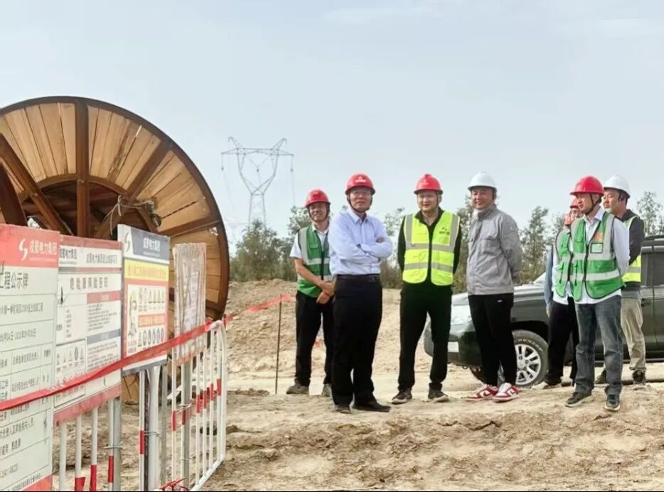 银线跨金沙，，，，，，，，电流送希望-深能尉犁220kV送出线路工程完工投运